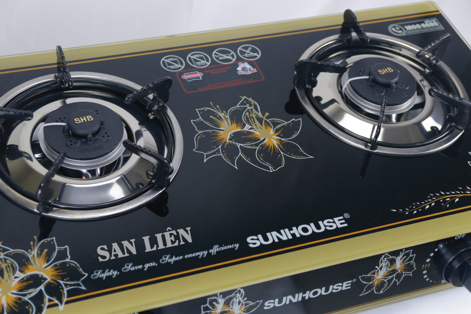 Bếp gas dương kính Sunhouse SHB3326 2 Bếp gas dương kính Sunhouse SHB3326 - Ảnh 2